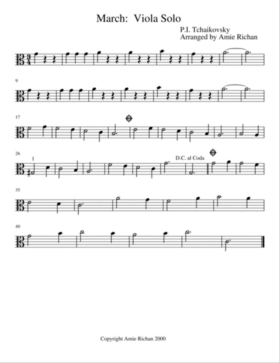 The Violist's Nutcracker Viola Solo scores gallery preview page 4