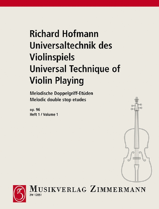 Book cover for Universal Technique of Violin Playing