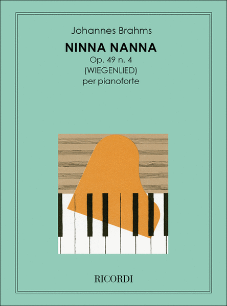 Ninna - Nanna Op. 49 N. 4