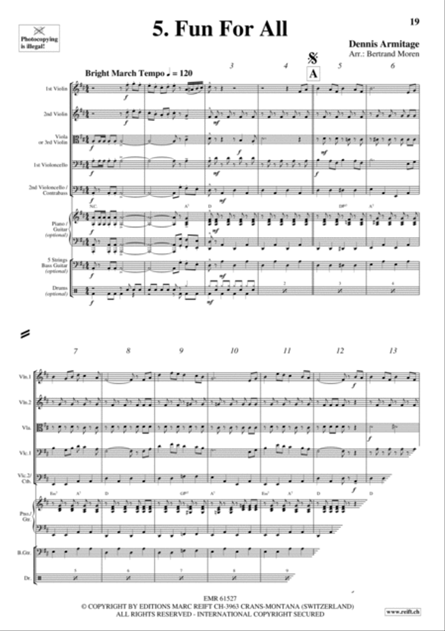 Beer Party String Orchestra scores gallery preview page 7