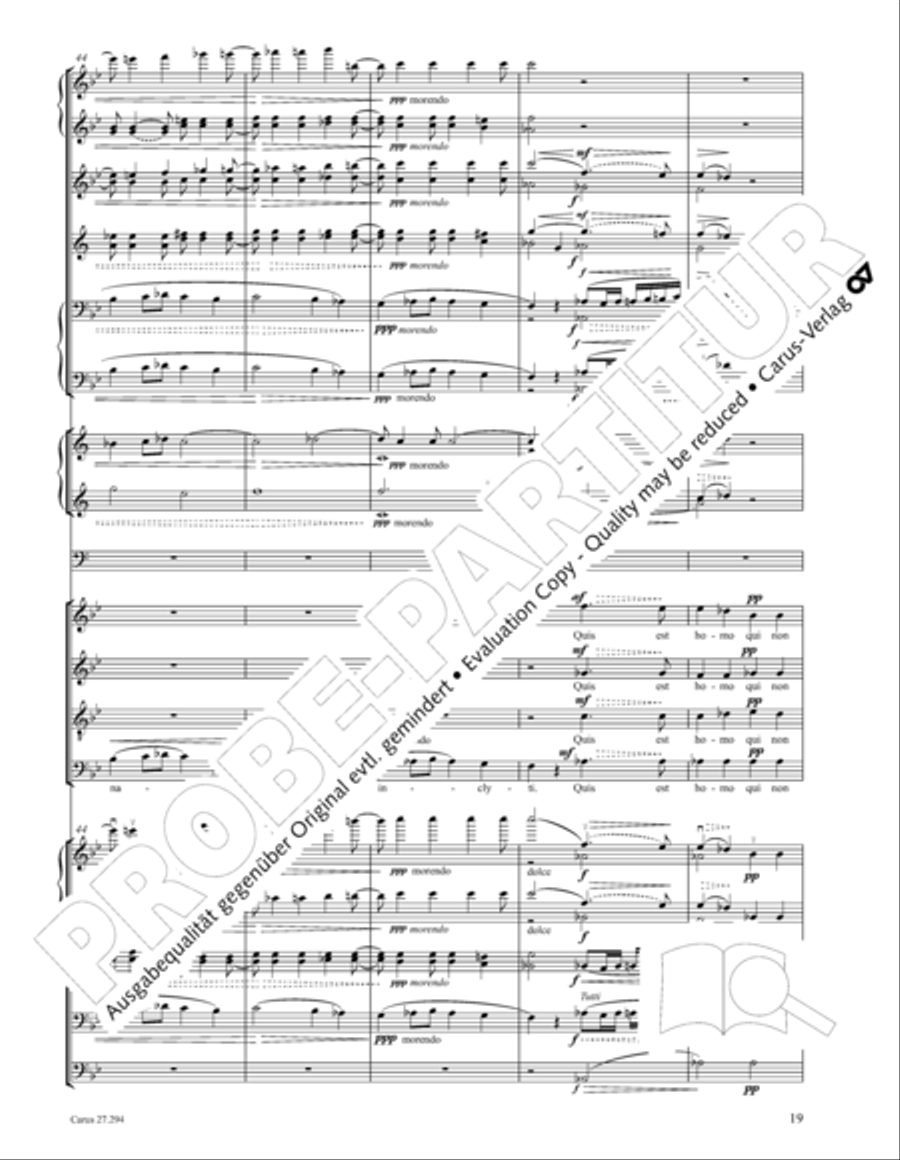 Stabat mater Stabat mater 4-Part scores gallery preview page 20