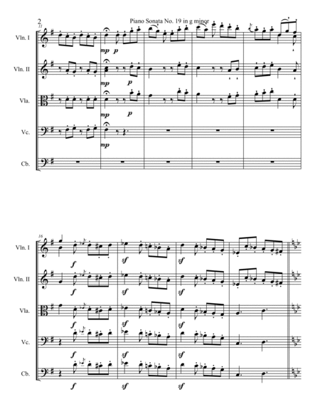 Piano Sonata No. 19, Movement 2