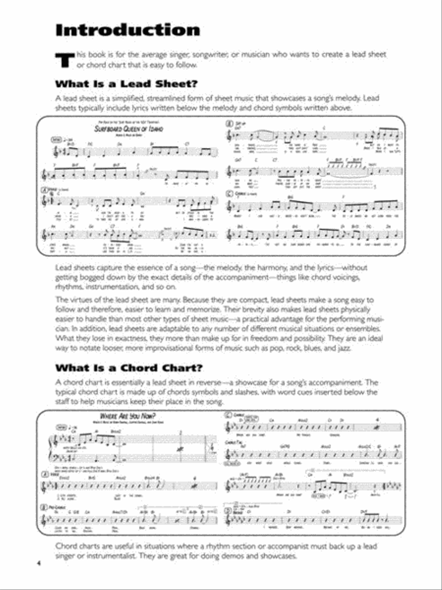 Lead Sheet Bible Guitar Tablature scores gallery preview page 4