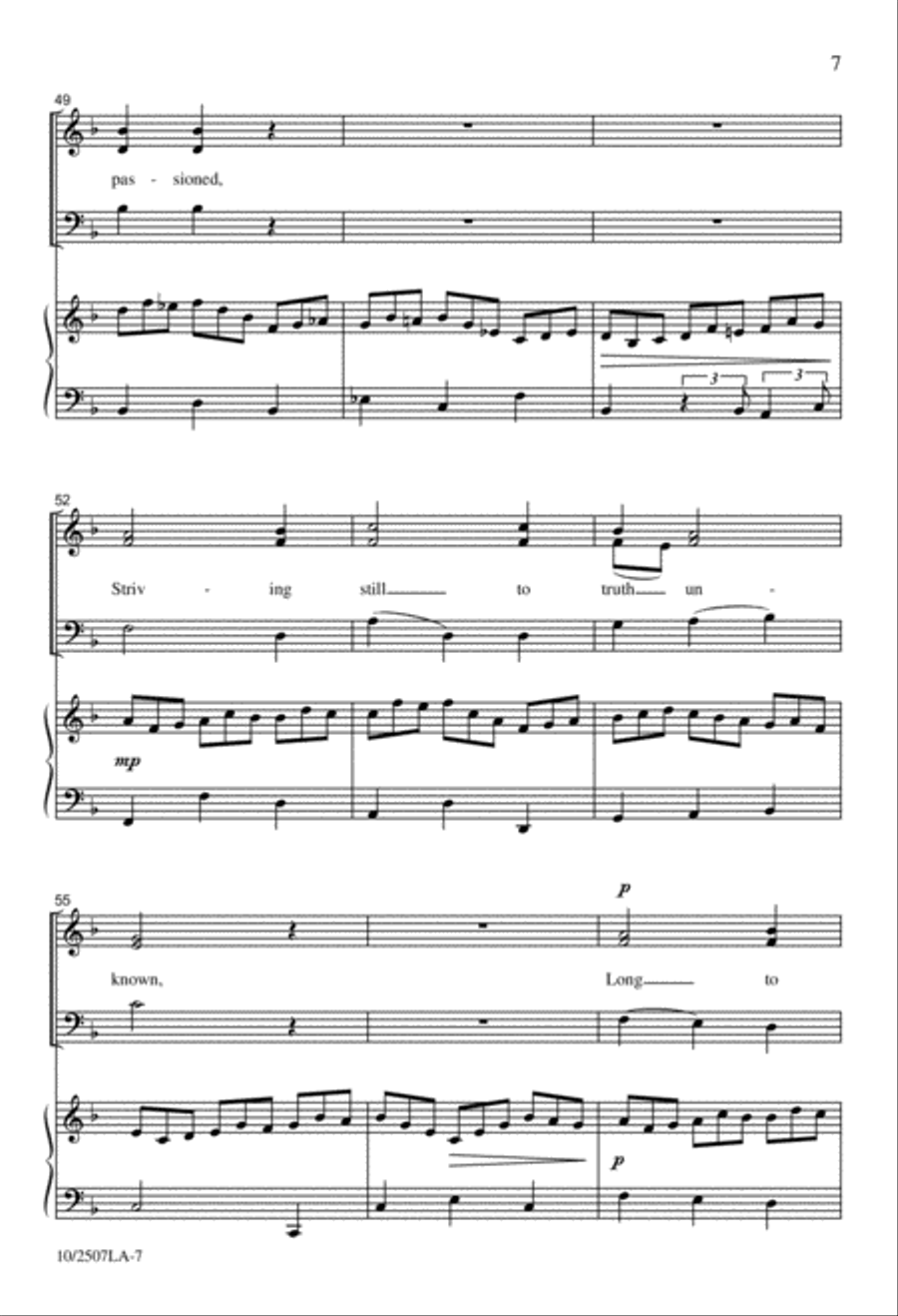 Jesu, Joy of our Desiring 3-Part scores gallery preview page 7