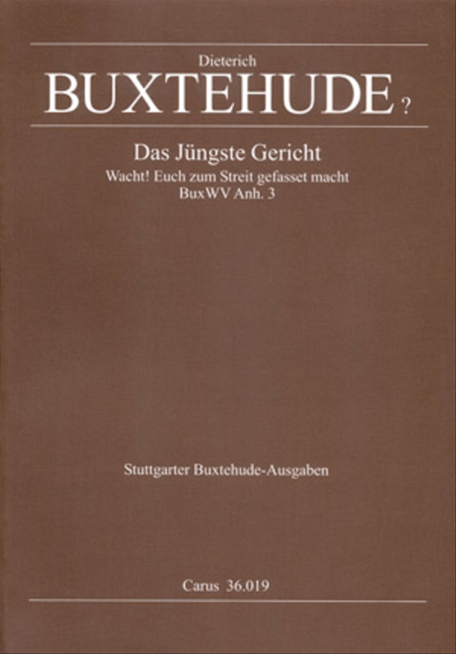 Last Judgment (Das jungste Gericht) SSATB scores gallery preview page 1