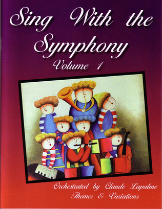 Book cover for Sing With the Symphony, Volume 1