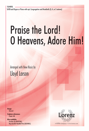 Book cover for Praise the Lord! O Heavens, Adore Him