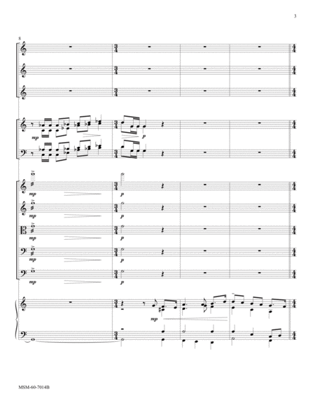 I Will Exalt My God and King (Downloadable Orchestral Score and Parts)