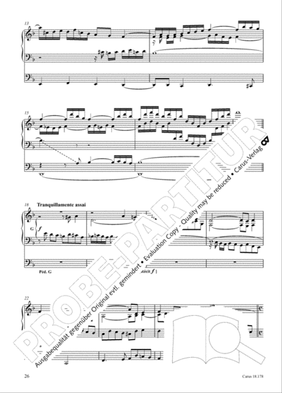 Symphonie No. II pour Orgue Organ scores gallery preview page 41