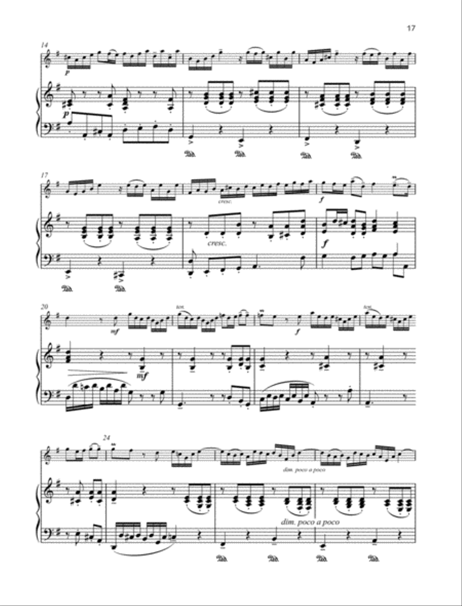 Allegro Violin Solo scores gallery preview page 2