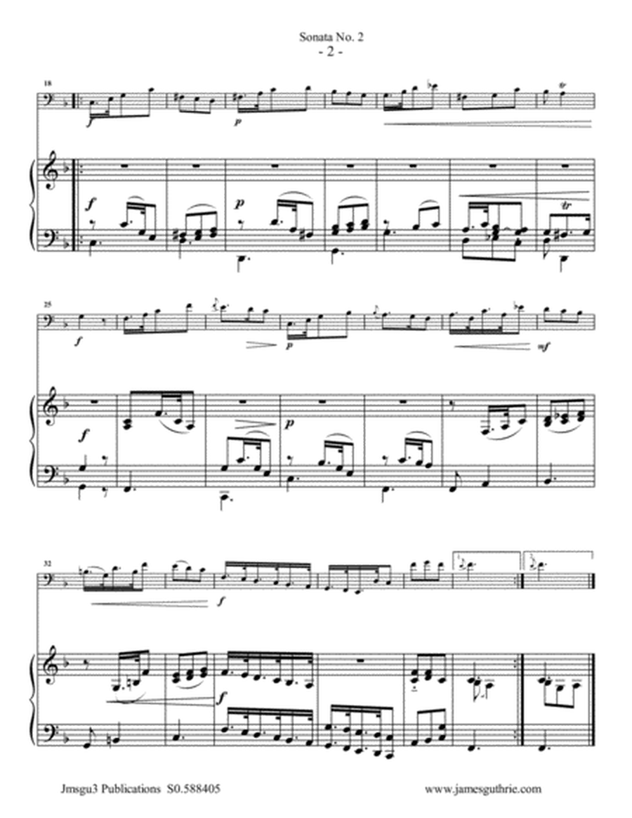 Vivaldi: Sonata No. 2 for Harp & Piano image number null
