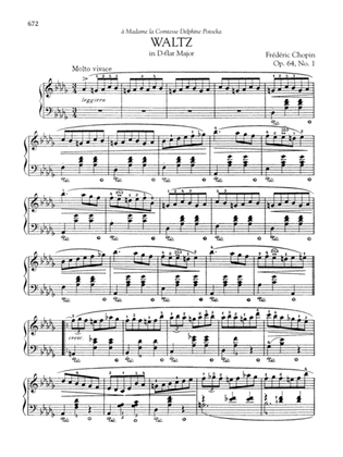 Book cover for Waltz in D-flat Major, Op. 64, No. 1