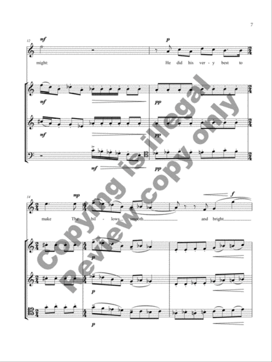 The Walrus and the Carpenter Bassoon scores gallery preview page 20