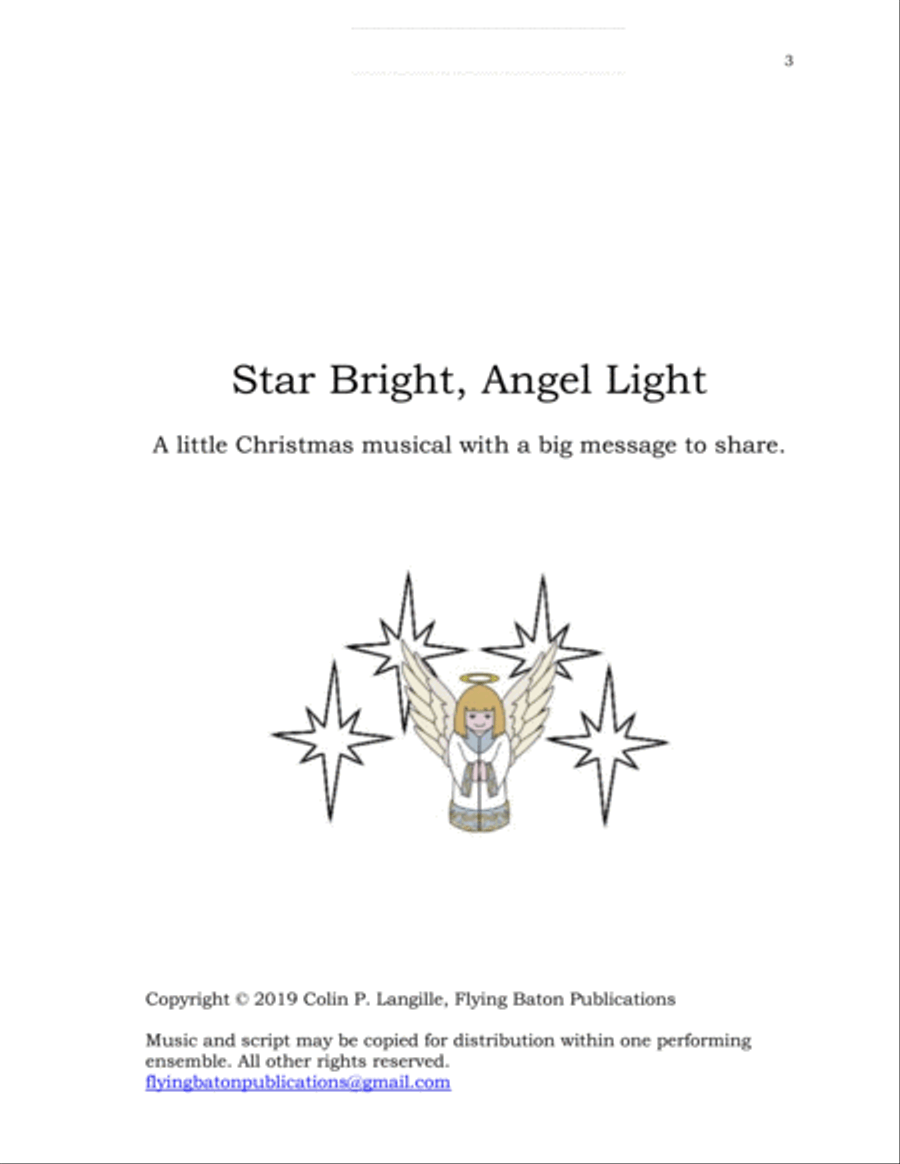 Star Bright, Angel Light SA scores gallery preview page 2