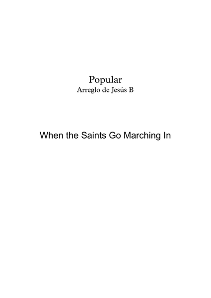 When the Saints Go Marching In image number null