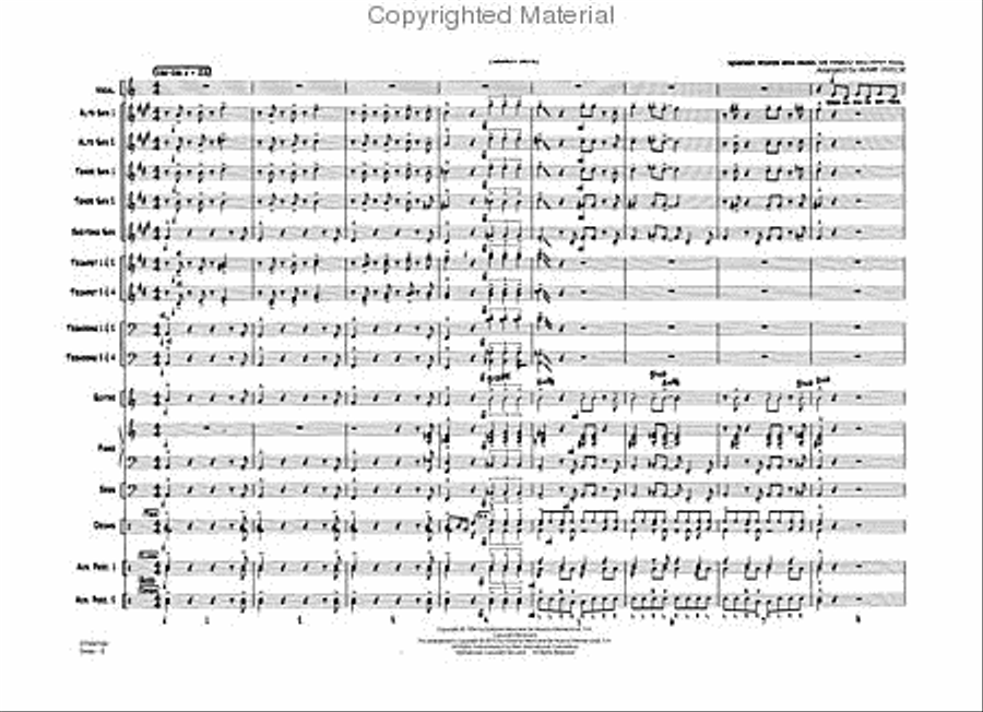 Sway (Quien Será) Sway (Quien Será) Jazz Ensemble scores gallery preview page 2