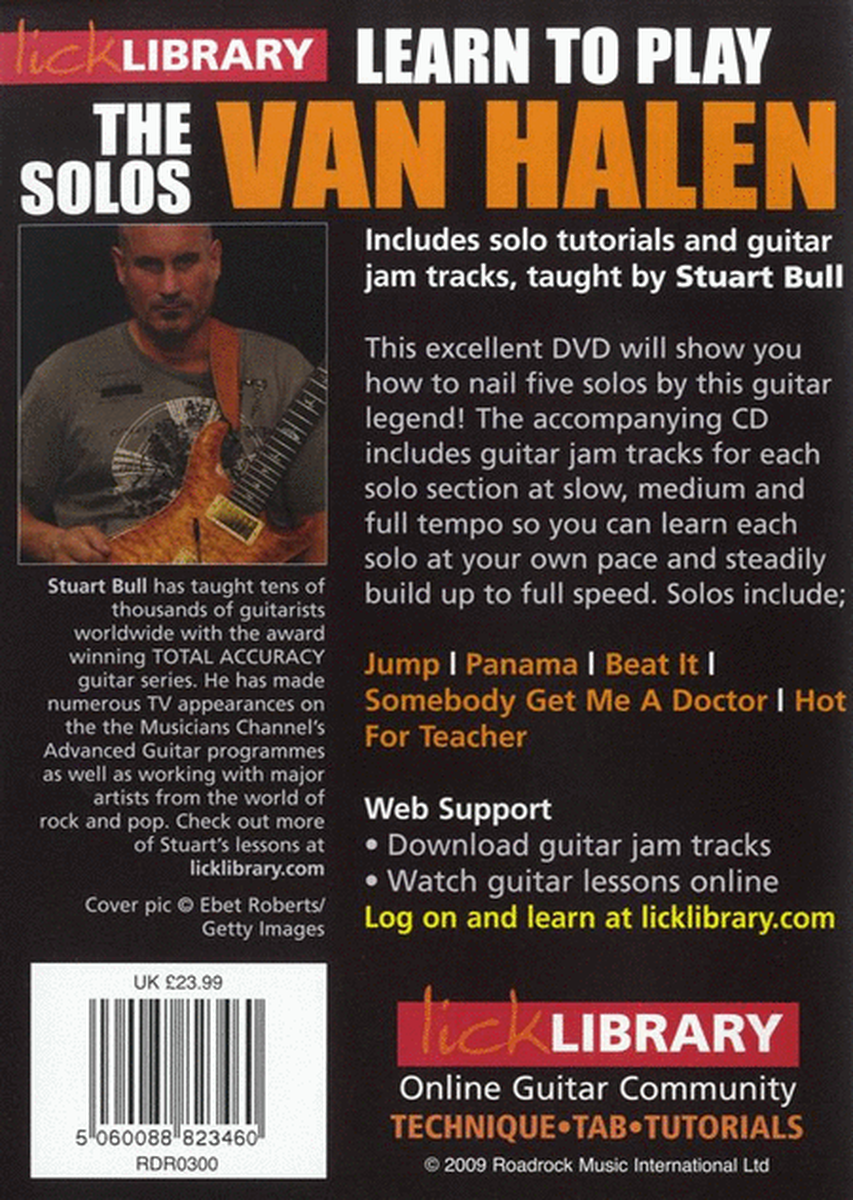 Learn To Play Eddie Van Halen - The Solos