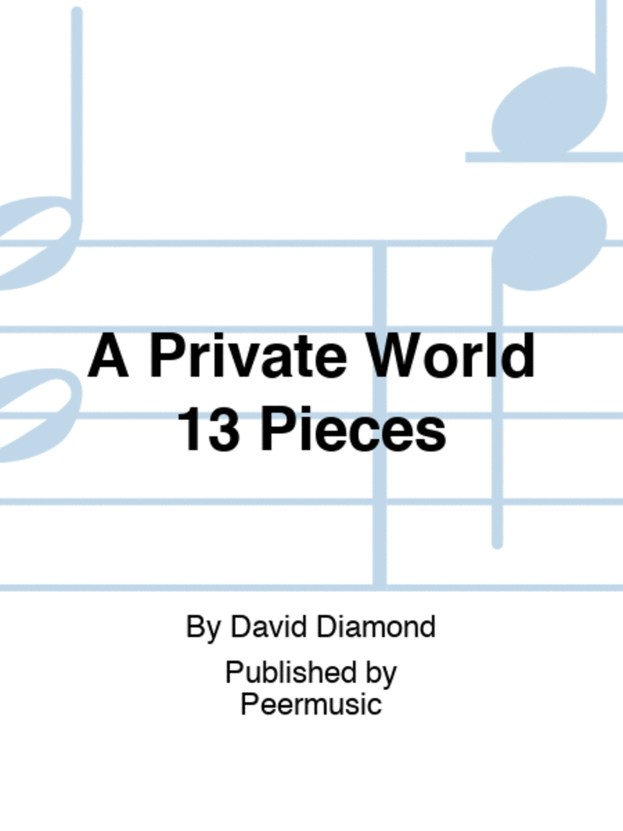 A Private World 13 Pieces