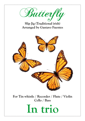 Butterfly, slip jig in trio, Celtic song, Arranged by Gustavo Fuentes
