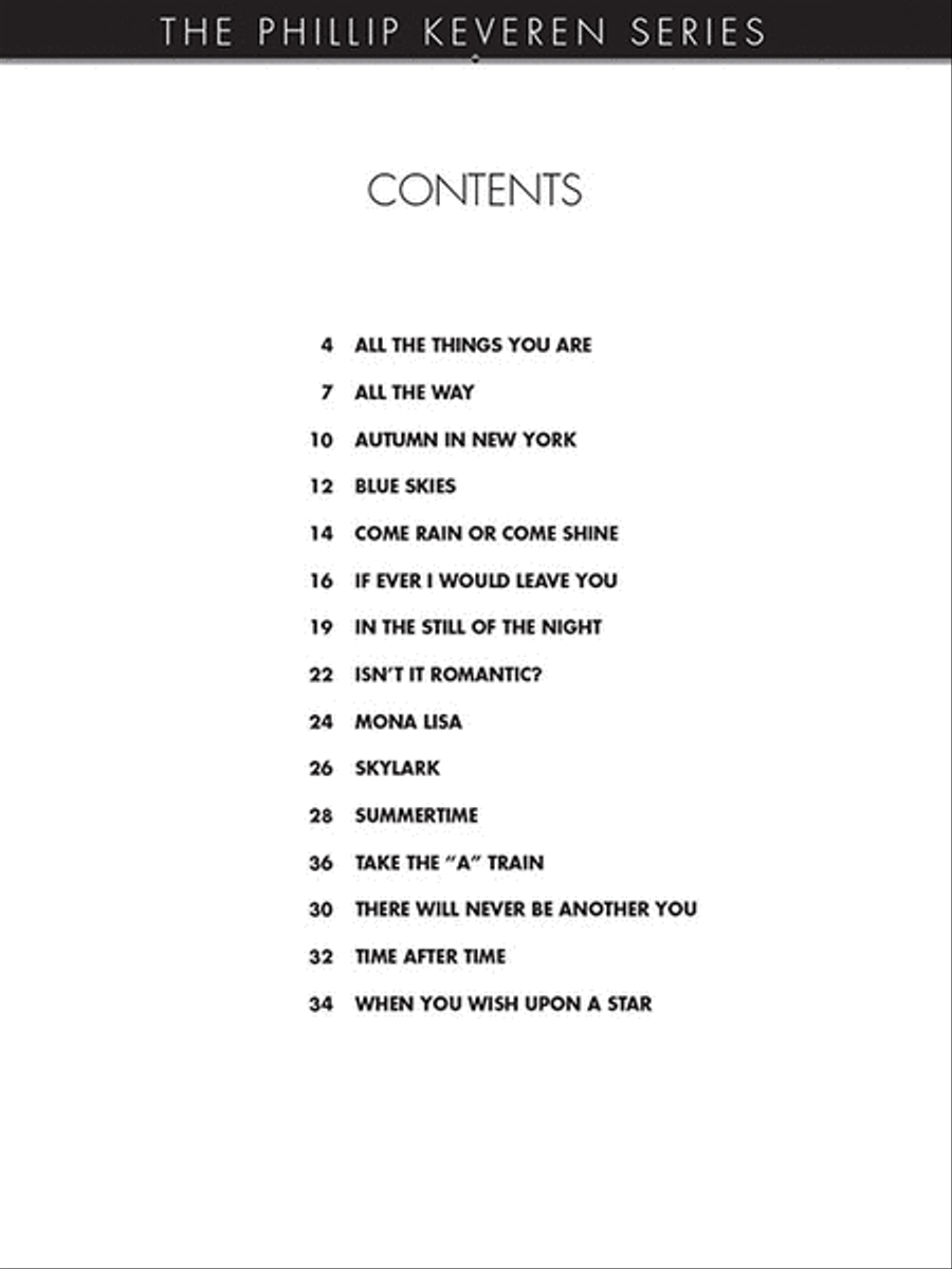 The Great American Songbook Piano Solo scores gallery preview page 2