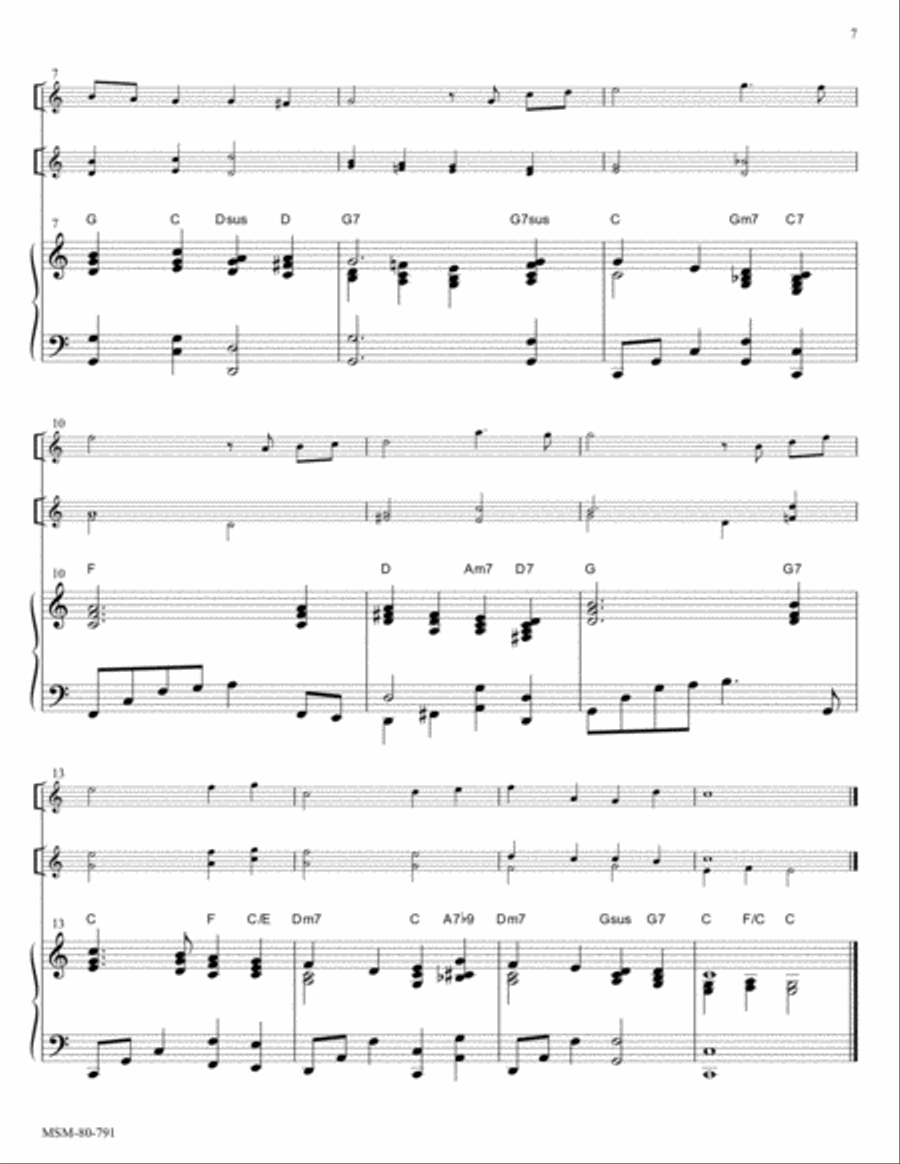 Diademata (Setting 1) Choir scores gallery preview page 2