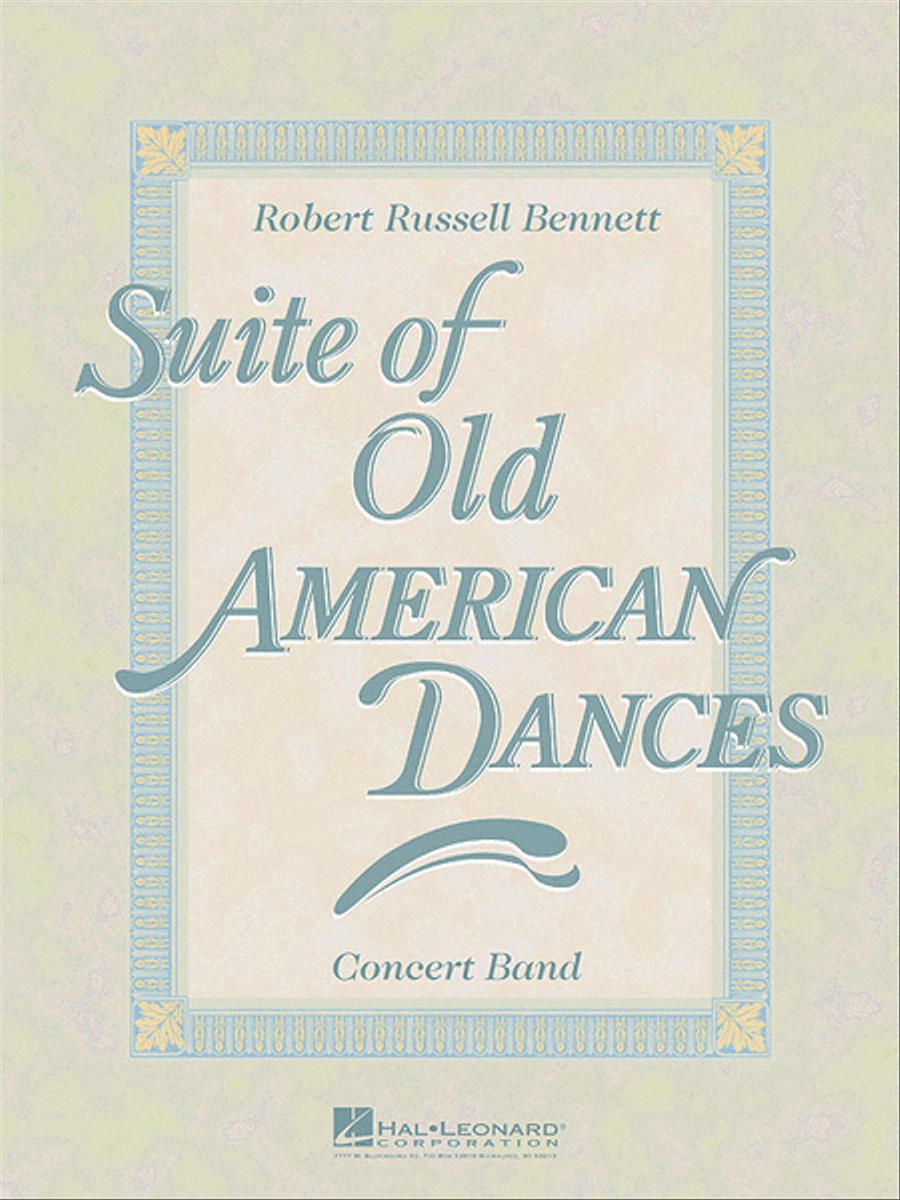 Suite of Old American Dances (Deluxe Edition) Concert Band scores gallery preview page 1