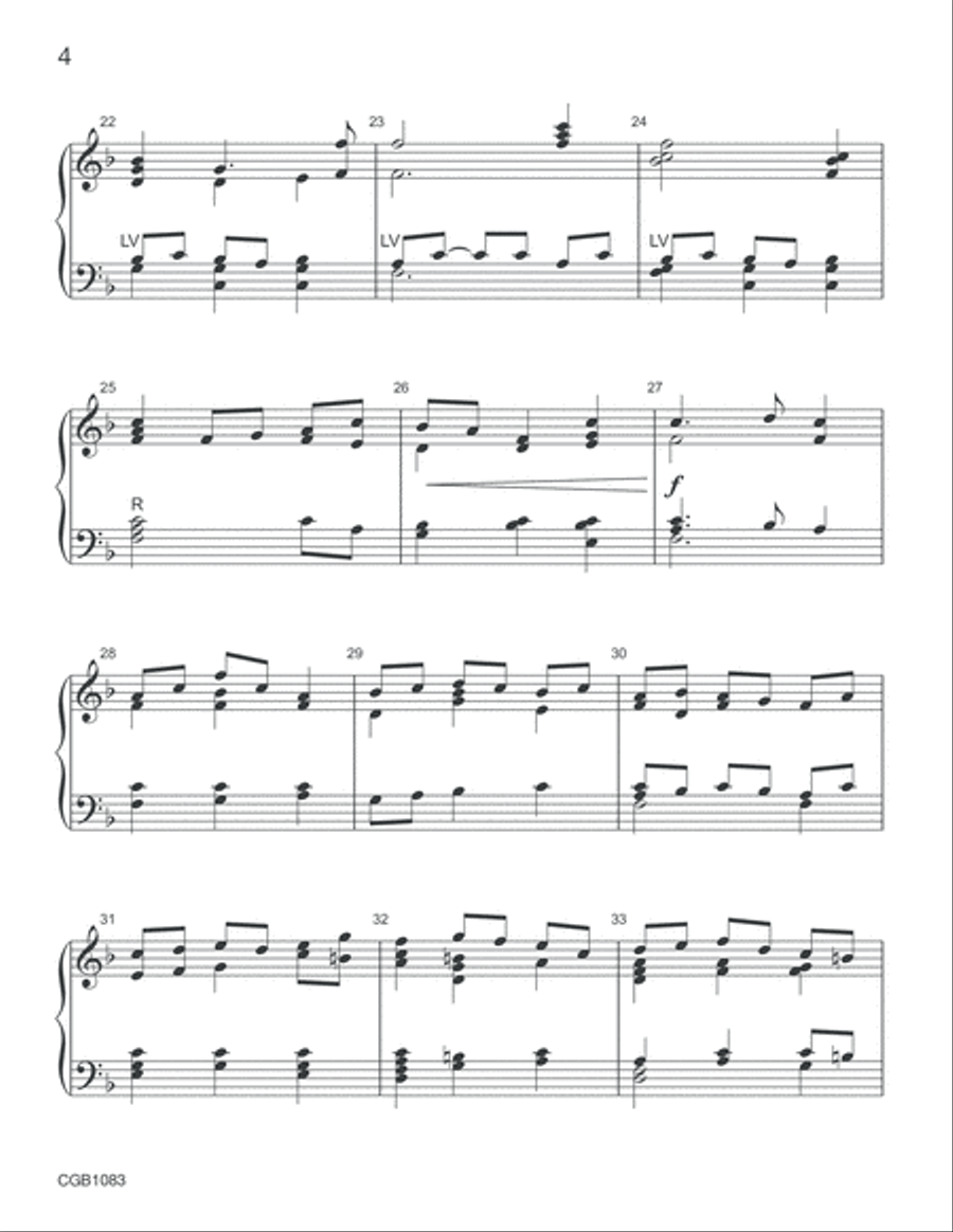 We Gather Together We Gather Together Handbell Choir scores gallery preview page 4