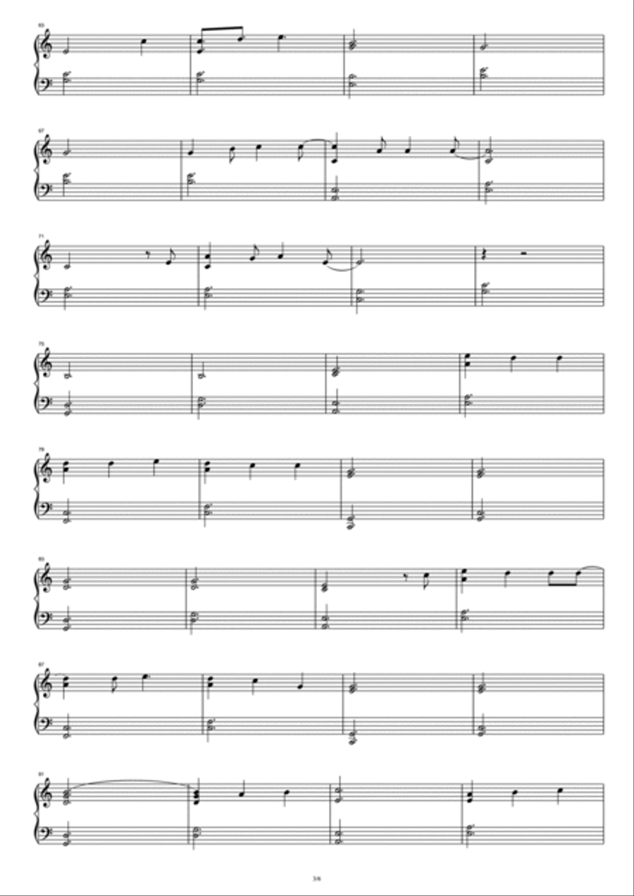 Say Something Say Something Piano Solo scores gallery preview page 3
