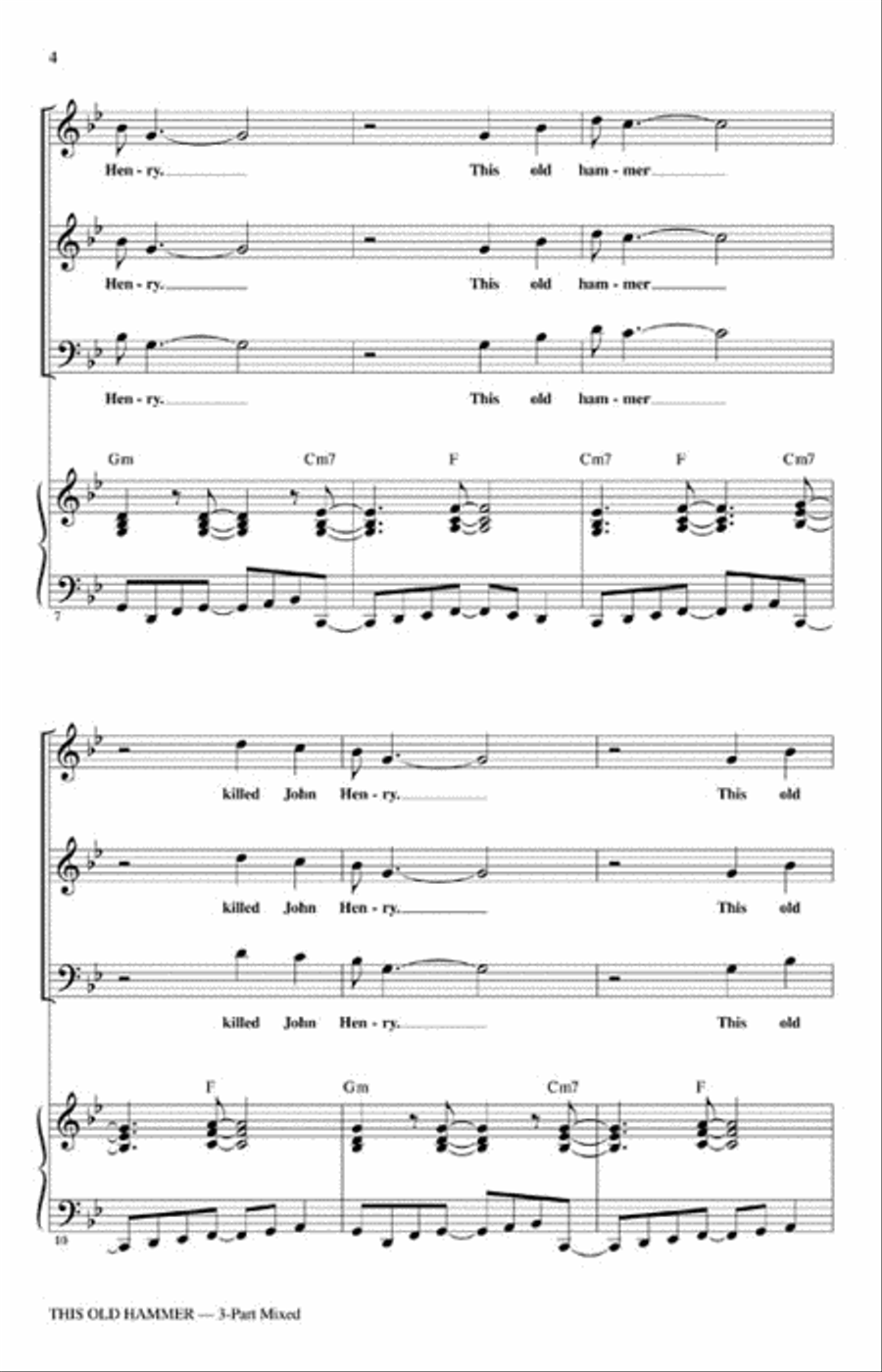 This Old Hammer 3-Part scores gallery preview page 3