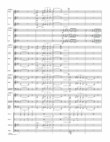 Seven Nation Army - Conductor Score (Full Score)