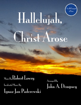 Book cover for He Arose (Trio for Two Trumpets and Piano)