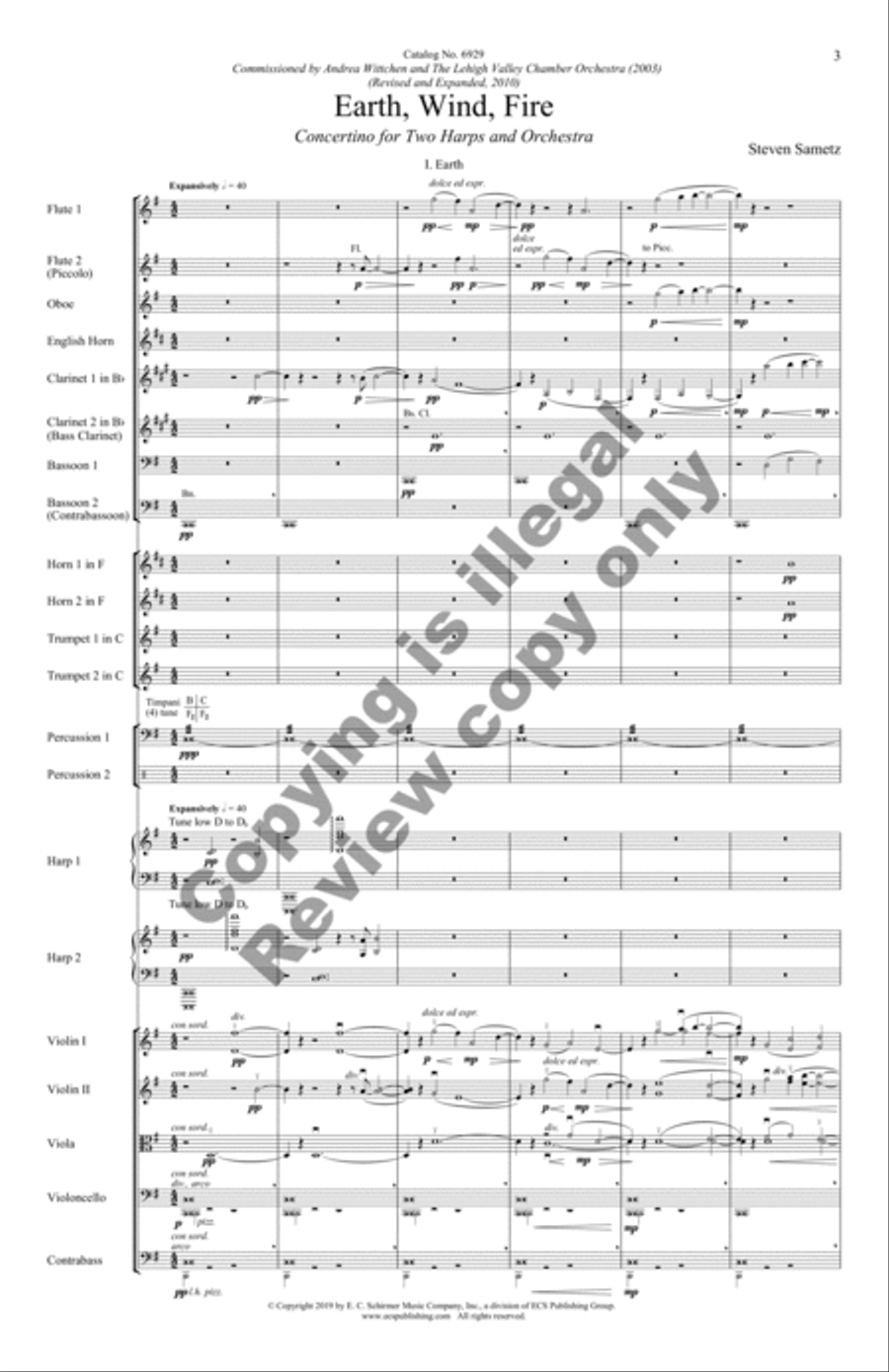 Earth, Wind, Fire Earth, Wind, Fire Orchestra scores gallery preview page 5