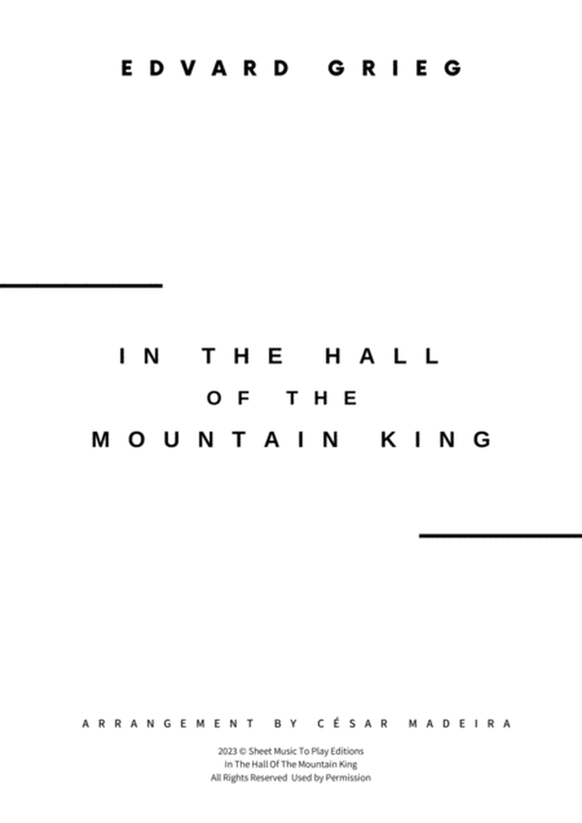 In The Hall Of The Mountain King - Flute Duet (Full Score and Parts) image number null