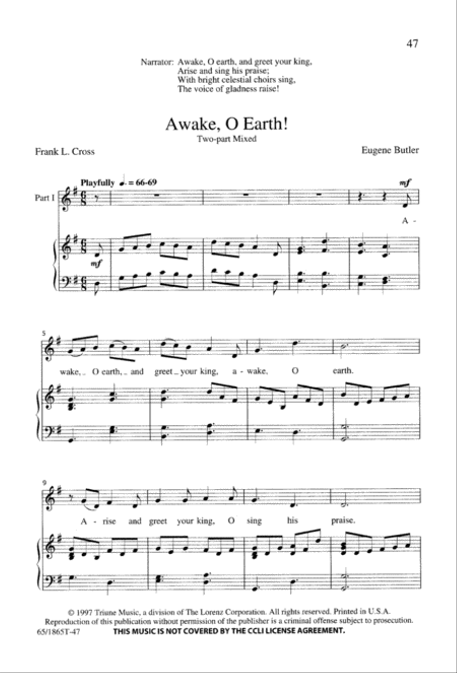 A Great Light A Great Light 3-Part scores gallery preview page 49