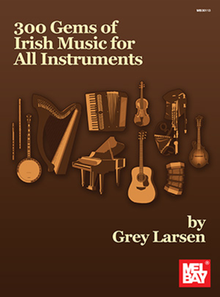 Book cover for 300 Gems of Irish Music for All Instruments