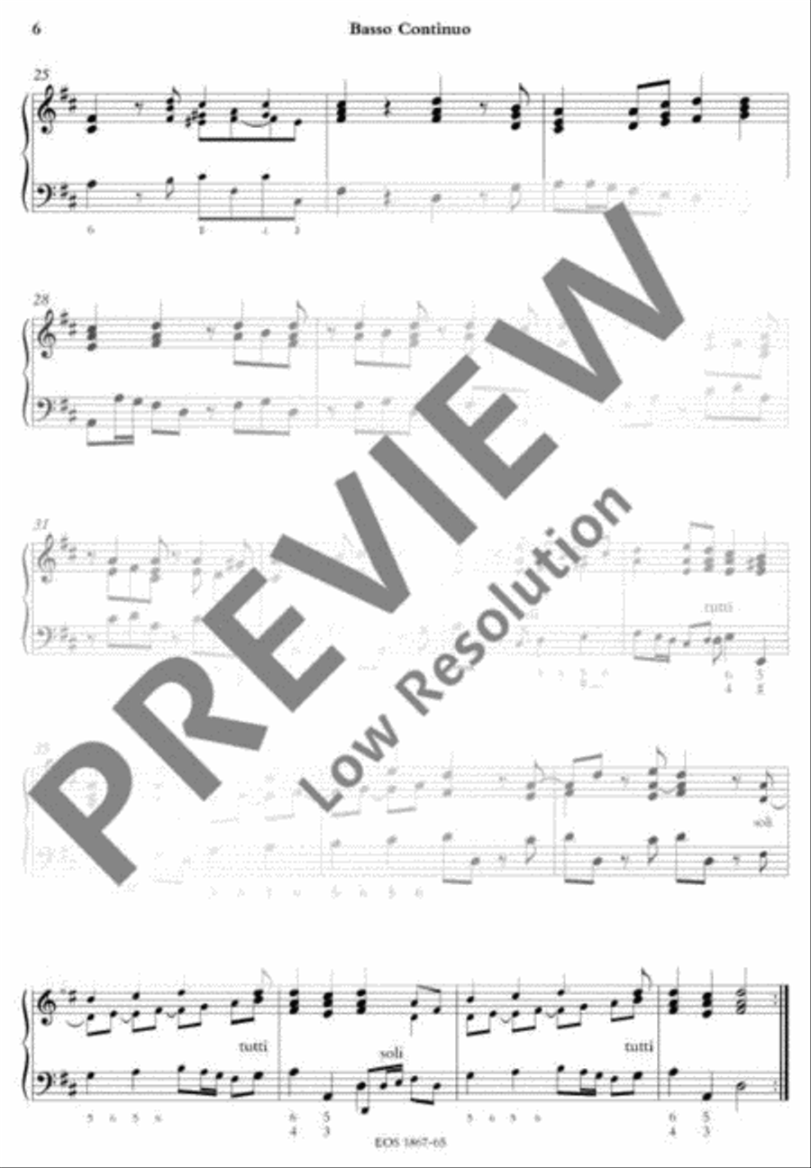 Concerto Grosso Concerto Grosso Basso Continuo scores gallery preview page 7