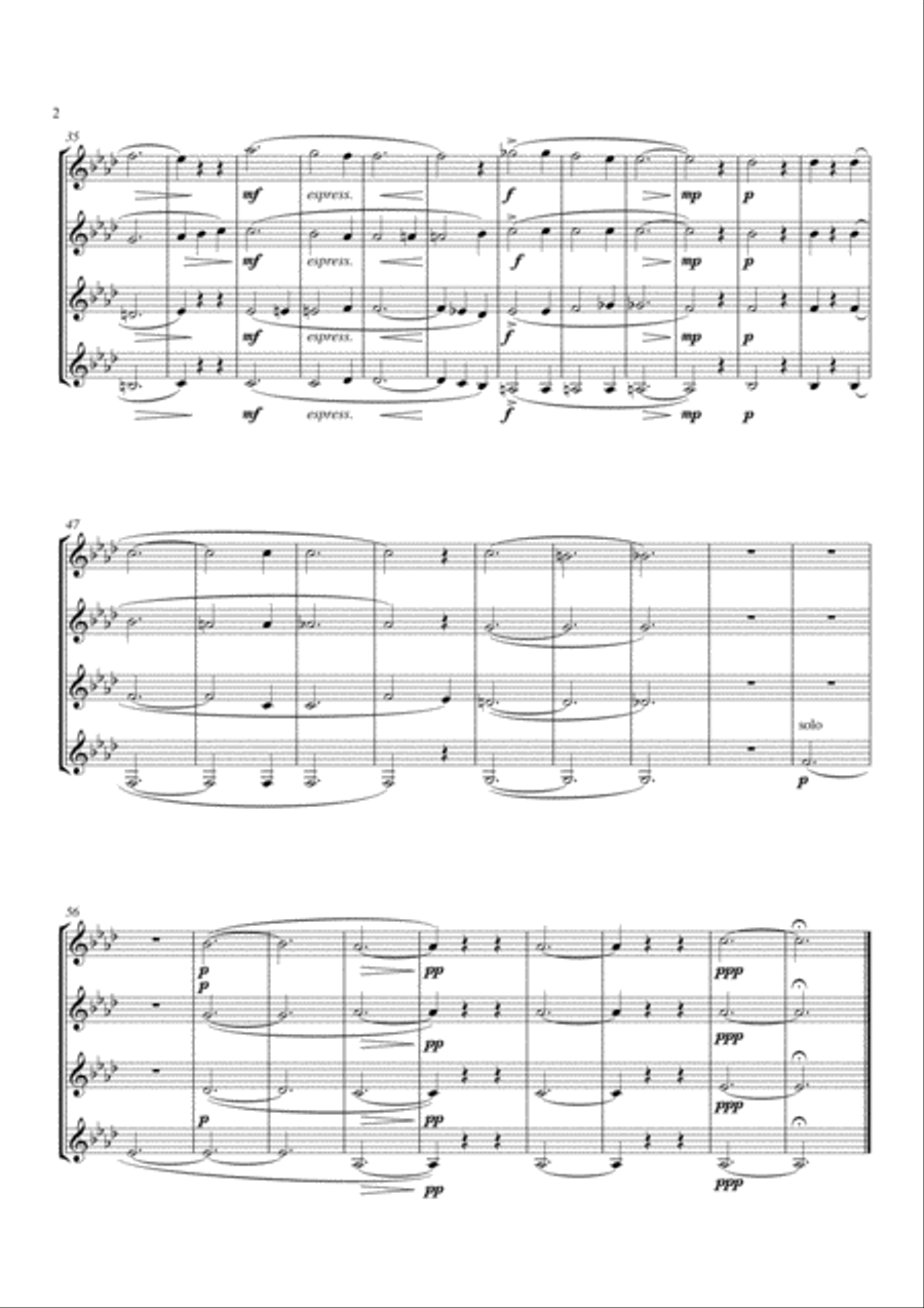 Ave Maria (1868) Ave Maria (1868) Horn scores gallery preview page 2