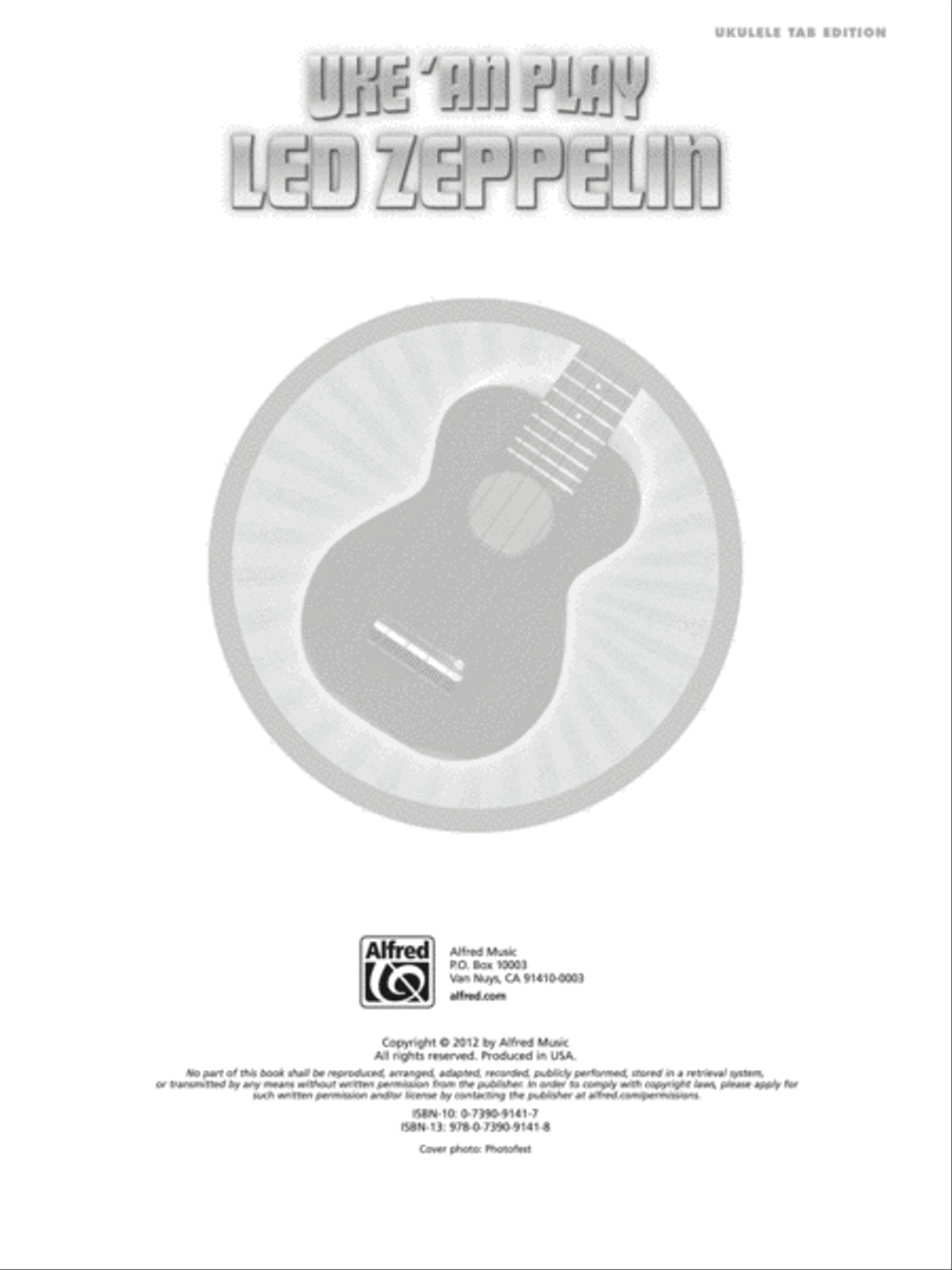 Uke 'An Play Led Zeppelin Ukulele scores gallery preview page 2