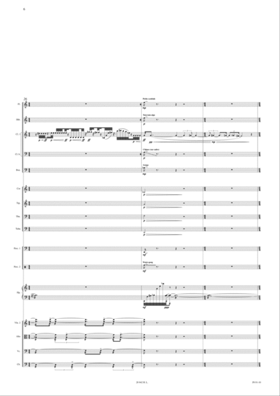 Concerto de chambre No. 1 Score scores gallery preview page 5