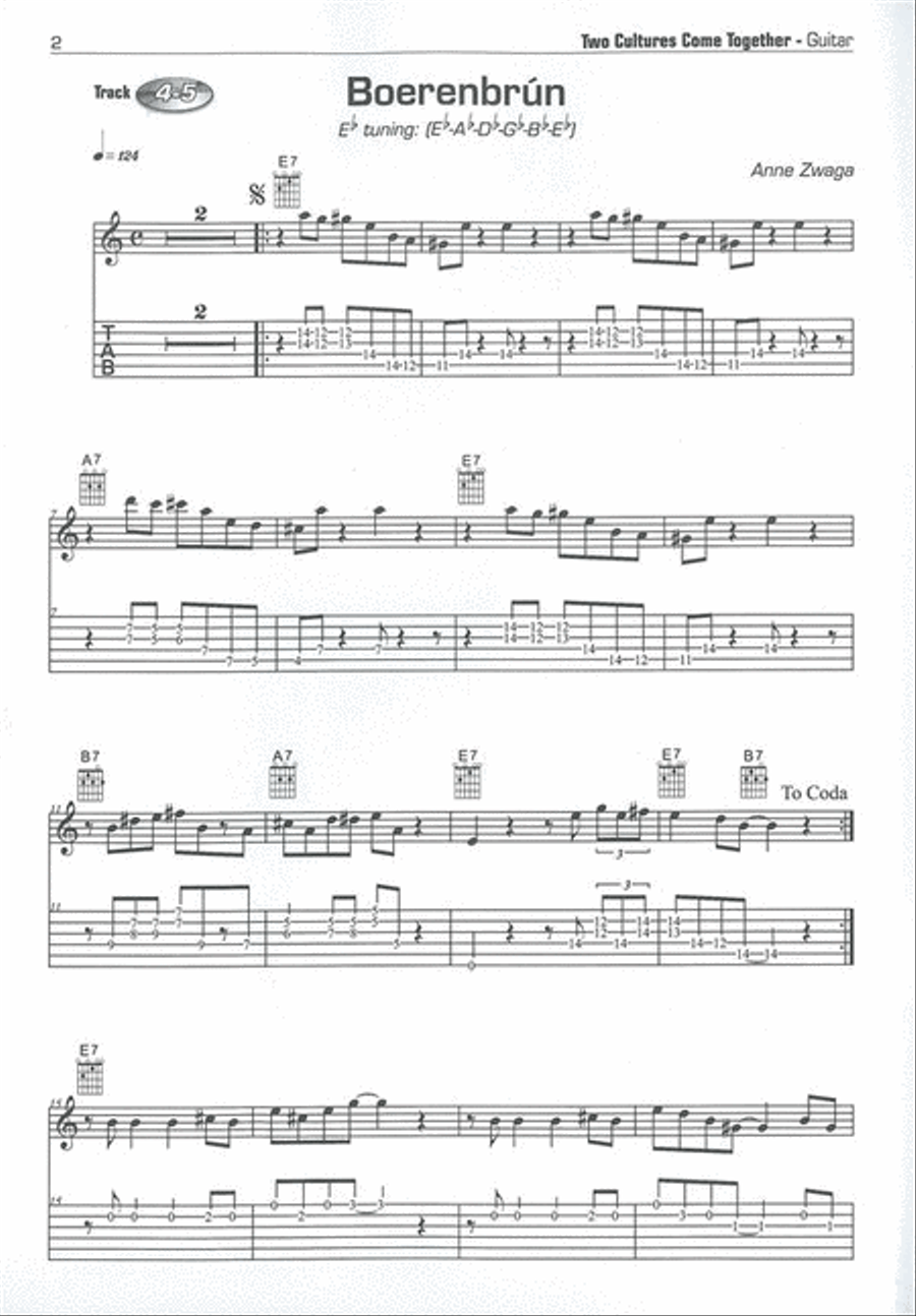2 Cultures Come Together 2 Cultures Come Together Guitar scores gallery preview page 2