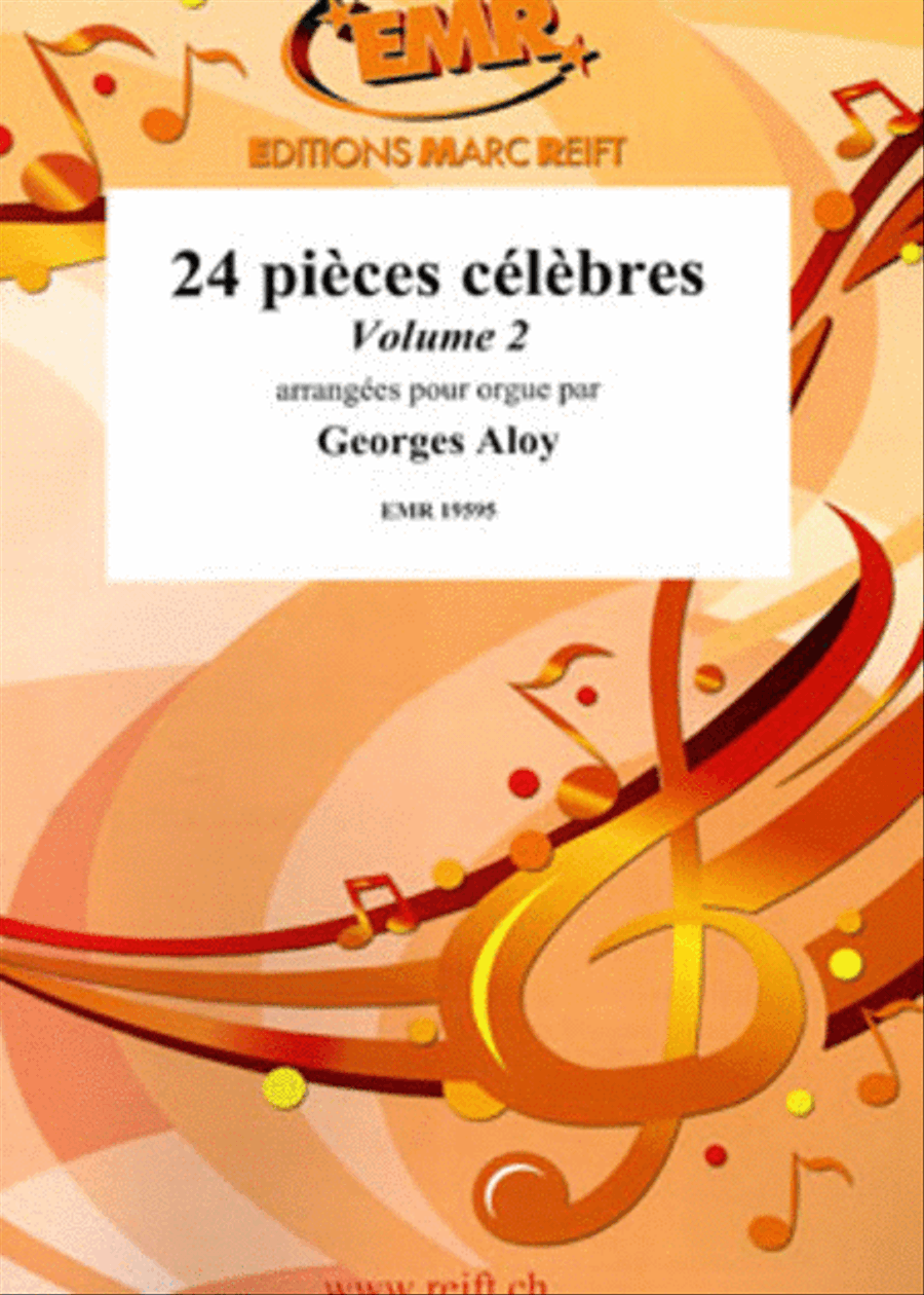 24 Pieces celebres Volume 2 Organ scores gallery preview page 1