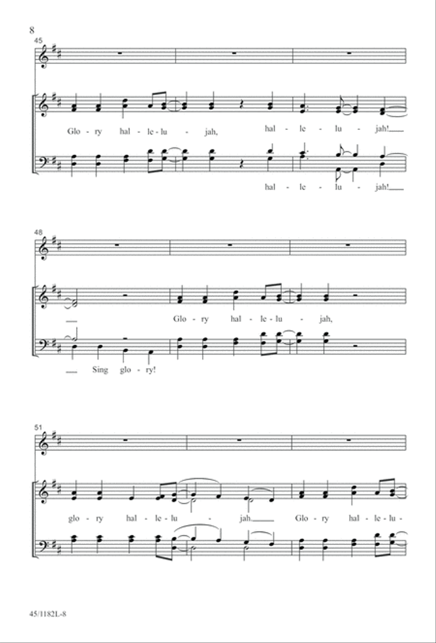 All Around A Cappella All Around A Cappella 4-Part scores gallery preview page 8