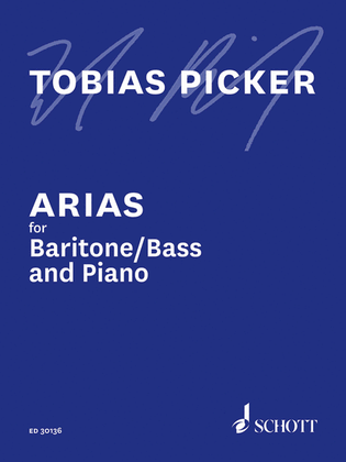 Book cover for Arias for Bass/Baritone and Piano
