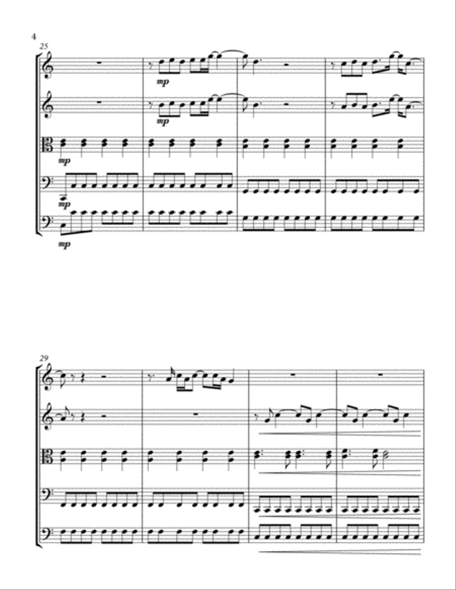 Yellow String Orchestra scores gallery preview page 5