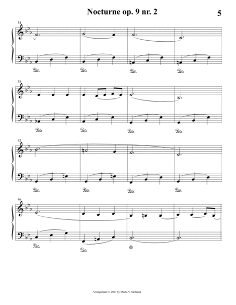 30 Chopin Easy Piano Classics Easy Piano scores gallery preview page 5
