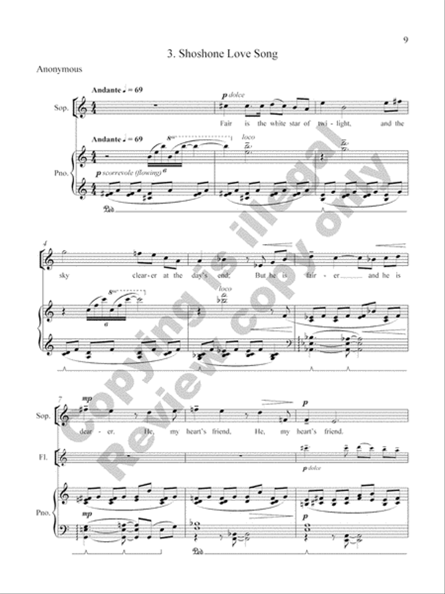 Songs of the Human Spirit Flute scores gallery preview page 6