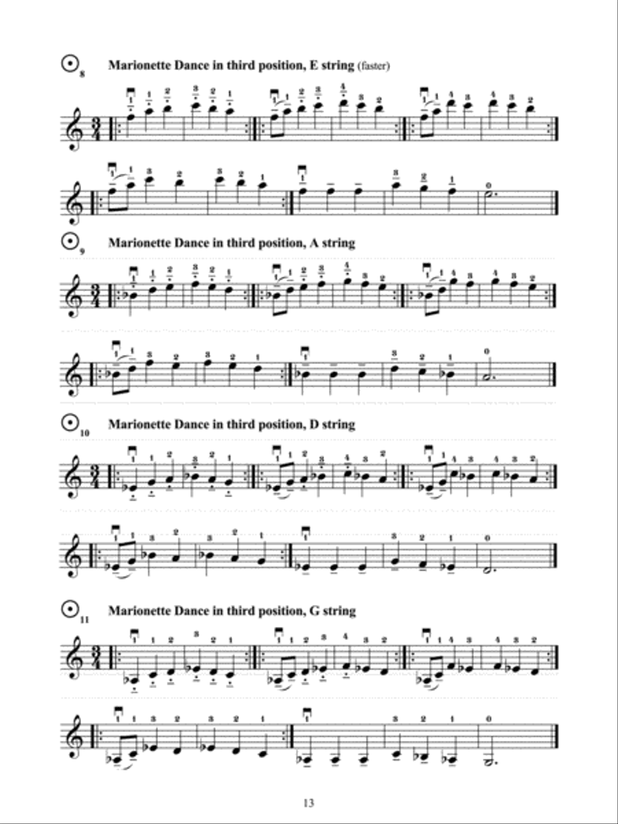 Step by Step 3A -- An Introduction to Successful Practice for Violin Violin Solo scores gallery preview page 5