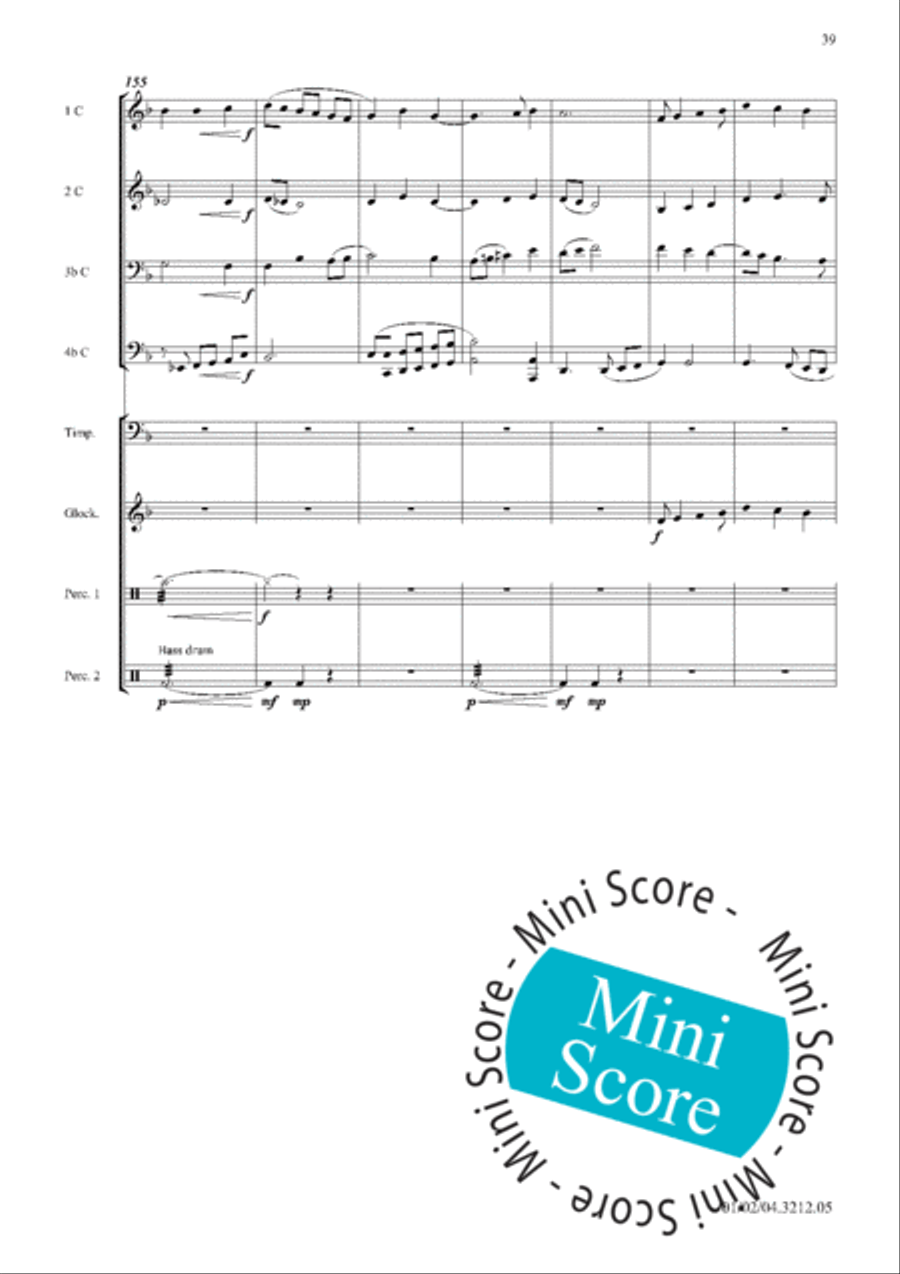 Syrielle Fanfare Band scores gallery preview page 48