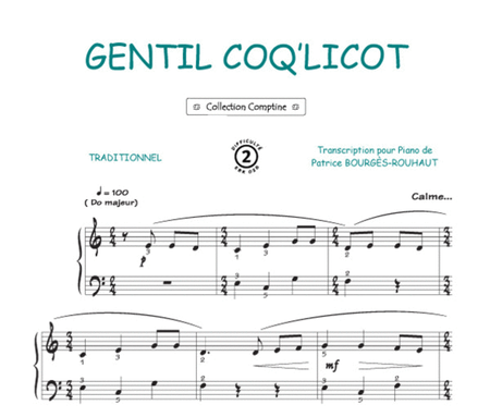 Gentil Coq'licot (Comptine) image number null