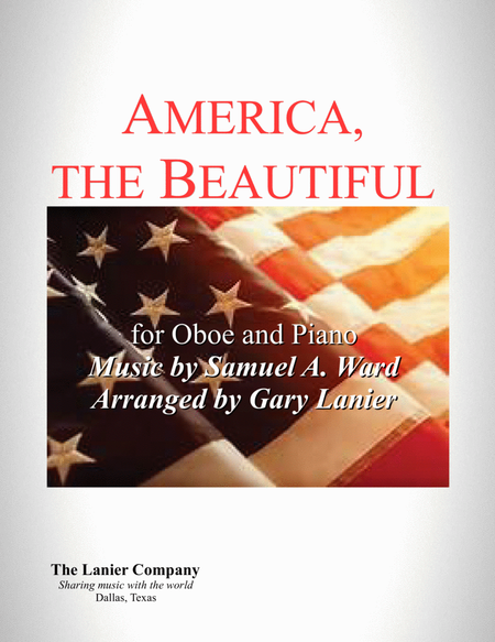 AMERICA, THE BEAUTIFUL (Duet – Oboe and Piano/Score and Part) image number null